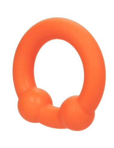 CALIFORNIA EXOTICS ALPHA ANILLO DOBLE BOLA NARANJA
