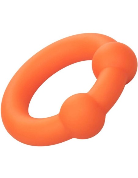 CALIFORNIA EXOTICS ALPHA ANILLO DOBLE BOLA NARANJA