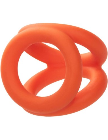 CALIFORNIA EXOTICS ALPHA TRIPLE ANILLO NARANJA