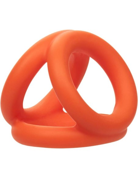 CALIFORNIA EXOTICS ALPHA TRIPLE ANILLO NARANJA