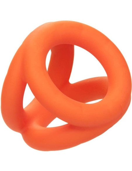 CALIFORNIA EXOTICS ALPHA TRIPLE ANILLO NARANJA