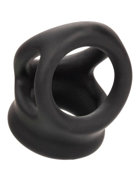 CALIFORNIA EXOTICS ALPHA ANILLO DE JAULA DOBLE NEGRO