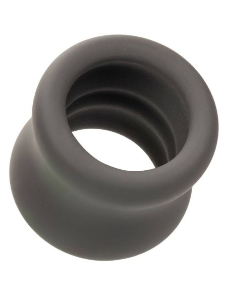 CALIFORNIA EXOTICS ALPHA ANILLO EXTENSION ESCROTO DOBLE NEGRO