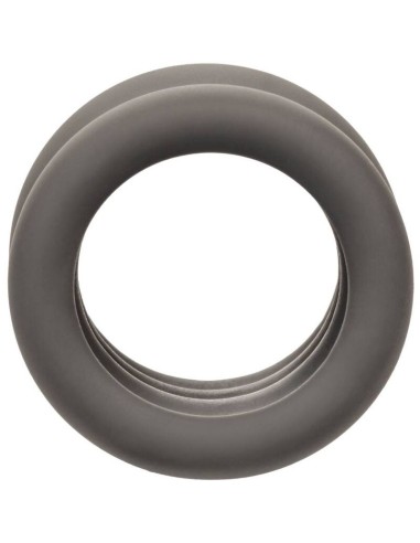 CALIFORNIA EXOTICS ALPHA ANILLO EXTENSION ESCROTO DOBLE NEGRO