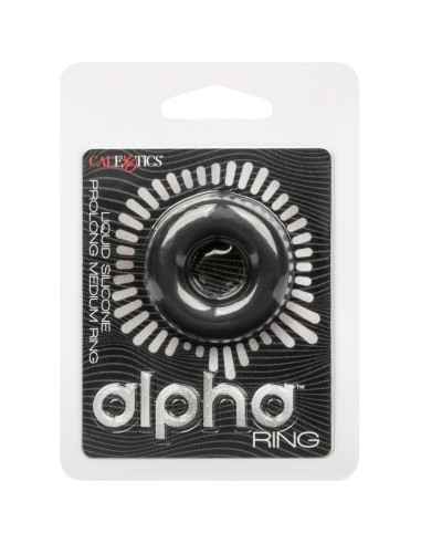 CALIFORNIA EXOTICS ALPHA ANILLO PROLONG MEDIO NEGRO