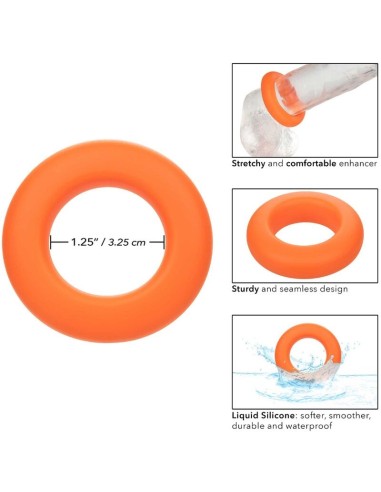 CALIFORNIA EXOTICS ALPHA ANILLO PROLONG GRANDE NARANJA