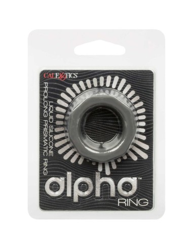 CALIFORNIA EXOTICS ALPHA ANILLO PROLONG PRISMTICO GRIS