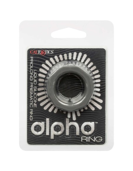 CALIFORNIA EXOTICS ALPHA ANILLO PROLONG PRISMTICO GRIS