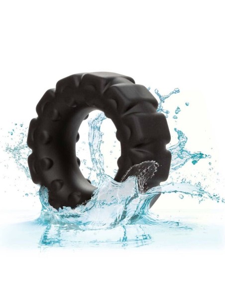 CALIFORNIA EXOTICS ALPHA ANILLO PROLONG BANDA DE RODADURA NEGRO