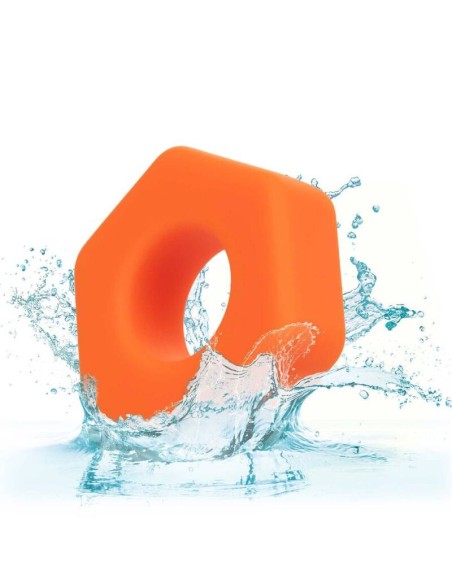 CALIFORNIA EXOTICS ALPHA ANILLO PROLONG SEXGONO NARANJA