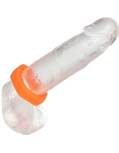 CALIFORNIA EXOTICS ALPHA ANILLO PROLONG SEXGONO NARANJA