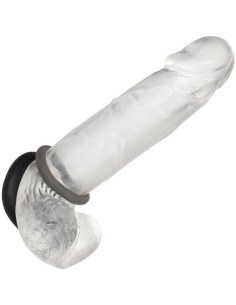 CALIFORNIA EXOTICS ALPHA SET DE 2 ANILLOS PROLONG GRIS