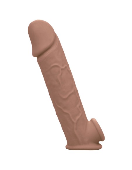 CALIFORNIA EXOTICS PERFORMANCE MAXX EXTENSION REALISTA 8 PIEL MORENO