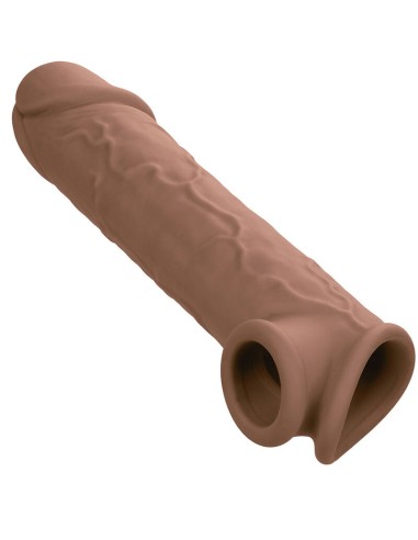 CALIFORNIA EXOTICS PERFORMANCE MAXX EXTENSION REALISTA 8 PIEL MORENO