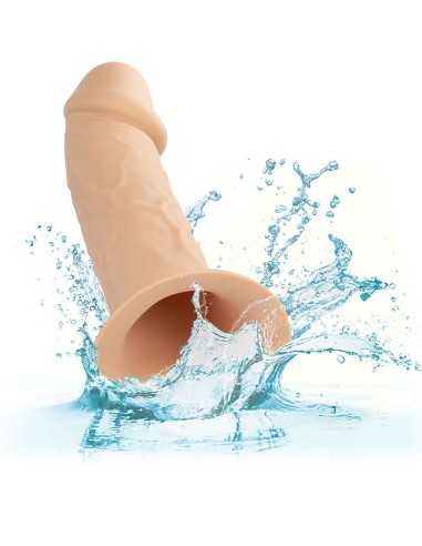 CALIFORNIA EXOTICS PERFORMANCE MAXX EXTENSION REALISTA CON ARNES PIEL CLARO