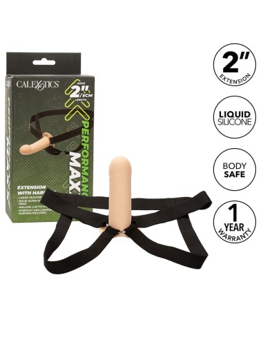 CALIFORNIA EXOTICS PERFORMANCE MAXX EXTENSION CON ARNES PIEL CLARO