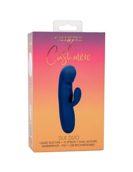 CALIFORNIA EXOTICS CASHMERE SILK DUO AZUL