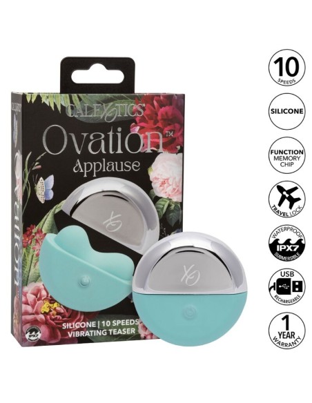 CALIFORNIA EXOTICS OVATION APPLAUSE ESTIMULADOR VERDE AGUA