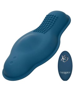 CALIFORNIA EXOTICS RIDER MASAJEADOR DOBLE MOTOR CONTROL REMOTO AZUL