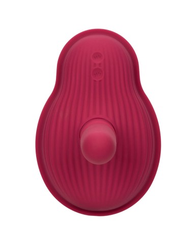 CALIFORNIA EXOTICS RIDER MASAJEADOR DOBLE MOTOR CONTROL REMOTO ROJO