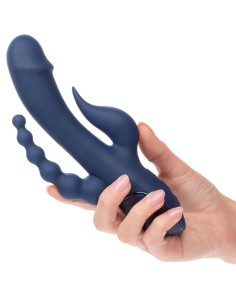 CALIFORNIA EXOTICS VIBRADOR TRIPLE ORGASM AZUL