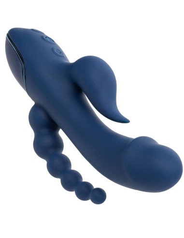 CALIFORNIA EXOTICS VIBRADOR TRIPLE ORGASM AZUL