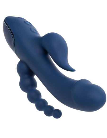 CALIFORNIA EXOTICS VIBRADOR TRIPLE ORGASM AZUL