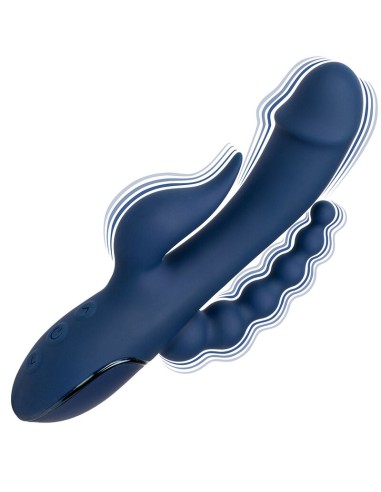 CALIFORNIA EXOTICS VIBRADOR TRIPLE ORGASM AZUL