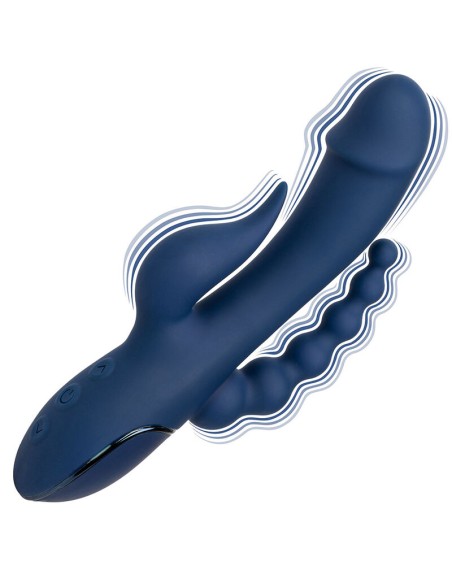 CALIFORNIA EXOTICS VIBRADOR TRIPLE ORGASM AZUL