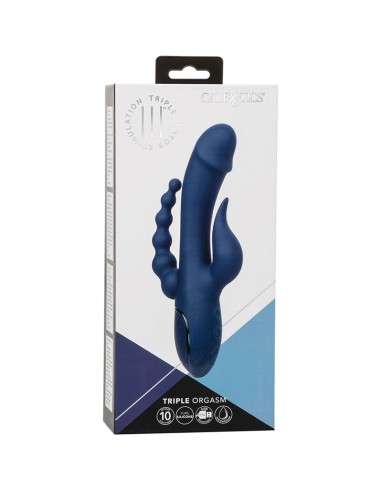 CALIFORNIA EXOTICS VIBRADOR TRIPLE ORGASM AZUL