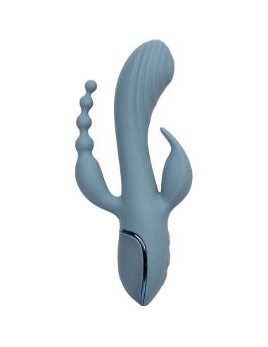 CALIFORNIA EXOTICS VIBRADOR TRIPLE EXTASIS GRIS