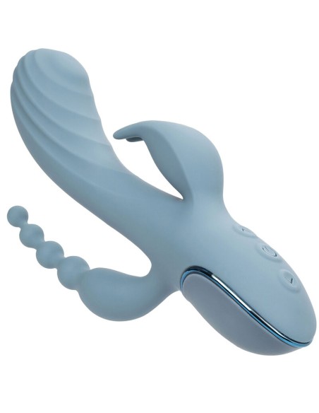 CALIFORNIA EXOTICS VIBRADOR TRIPLE EXTASIS GRIS