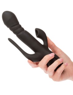 CALIFORNIA EXOTICS VIBRADOR TRIPLE EUPHORIA NEGRO