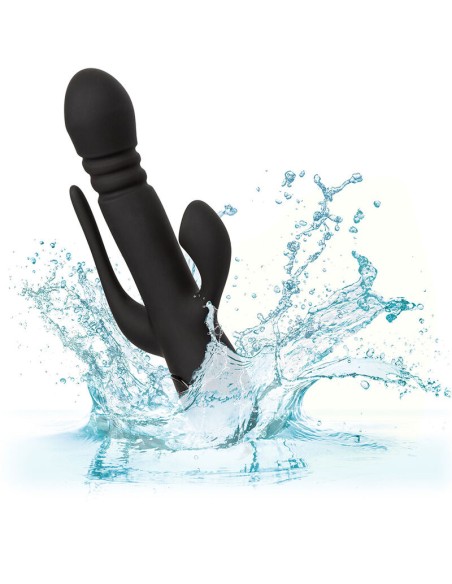 CALIFORNIA EXOTICS VIBRADOR TRIPLE EUPHORIA NEGRO