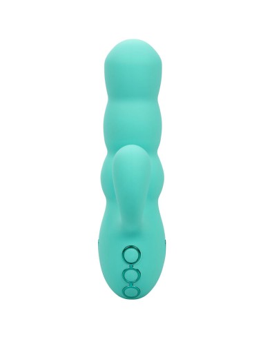 CALIFORNIA EXOTICS DEL MAR DIVA VIBRADOR RABBIT VERDE AGUA BY CALIFORNIA DREAMING