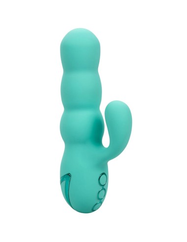 CALIFORNIA EXOTICS DEL MAR DIVA VIBRADOR RABBIT VERDE AGUA BY CALIFORNIA DREAMING