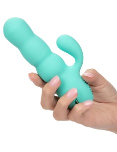 CALIFORNIA EXOTICS DEL MAR DIVA VIBRADOR RABBIT VERDE AGUA BY CALIFORNIA DREAMING