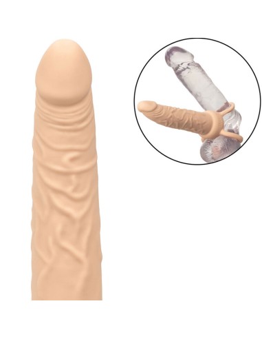 CALIFORNIA EXOTICS PERFORMANCE MAXX DOBLE PENETRADOR RECARGABLE PIEL CLARO