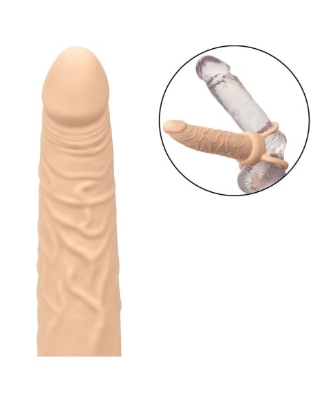 CALIFORNIA EXOTICS PERFORMANCE MAXX DOBLE PENETRADOR RECARGABLE PIEL CLARO