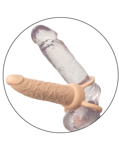CALIFORNIA EXOTICS PERFORMANCE MAXX DOBLE PENETRADOR RECARGABLE PIEL CLARO