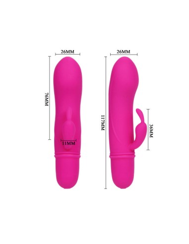 PRETTY LOVE FLIRTATION VIBRADOR CON RABBIT CAESAR