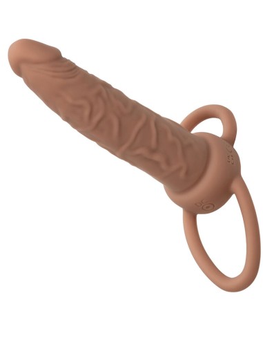 CALIFORNIA EXOTICS PERFORMANCE MAXX DOBLE PENETRADOR RECARGABLE PIEL MORENO