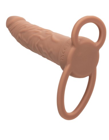 CALIFORNIA EXOTICS PERFORMANCE MAXX DOBLE PENETRADOR RECARGABLE PIEL MORENO