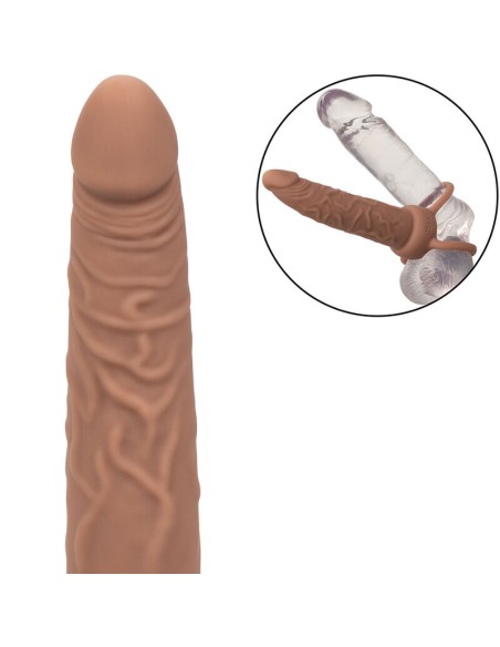 CALIFORNIA EXOTICS PERFORMANCE MAXX DOBLE PENETRADOR RECARGABLE PIEL MORENO