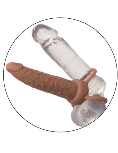 CALIFORNIA EXOTICS PERFORMANCE MAXX DOBLE PENETRADOR RECARGABLE PIEL MORENO