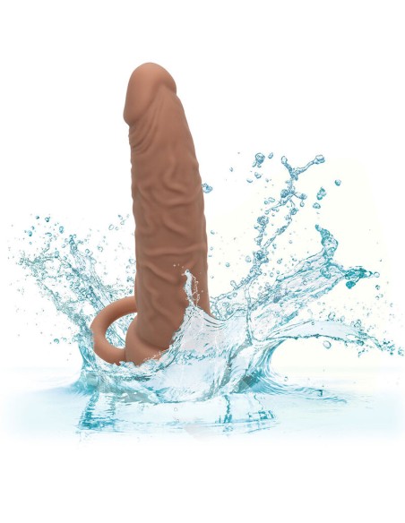 CALIFORNIA EXOTICS PERFORMANCE MAXX DOBLE PENETRADOR RECARGABLE PIEL MORENO