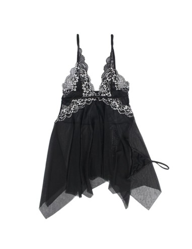 SUBBLIME BABYDOLL TELA TUL PECHO ENCAJE S M