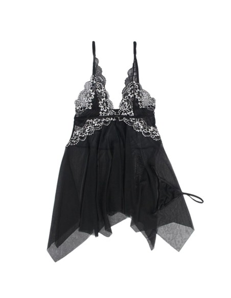 SUBBLIME BABYDOLL TELA TUL PECHO ENCAJE S M