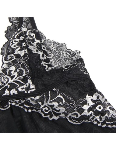 SUBBLIME BABYDOLL TELA TUL PECHO ENCAJE S M