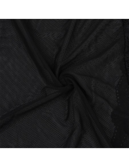 SUBBLIME BATA TELA TRANSPARENTE DETALLE ENCAJE NEGRO S M